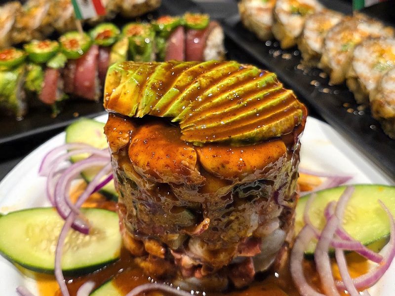 Mariscos El General food